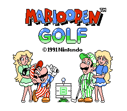 Mario Open Golf (Japan) (Rev 1) (Virtual Console)